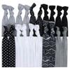 20 Elastic Hair Ties No Crease Ponytail Holder EMI tie Bulk Ribbon Jay Band Lot view 1