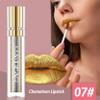 Maydear Chameleon Lipstick, High Pigmented Gold Lipstick for Women Metallic Shine Lip Gloss, Full-Coverage Multichrome Lipstick Long Lasting Rainbow Lip Makeup, Golden Bronze(07) view 3