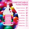 ACTROL Eyelash Extension Cleanser Gallon Bubble Gum 3.8L Natural Lash Extension Shampoo Professional Eyelid Foaming Cleanser Paraben & Sulfate Free Non-lrritating with Salon and Home Care view 2