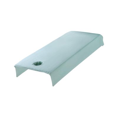 Leefasy Cosmetic Massage Bed Cover SPA Sheet with Face Hole 80x200cm Accessories for Home Or Hotel Professional Exquisite Workmanship Anti Slip Wrap, Green