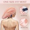 Aquior Shower Cap,Extra Adjustable Shower Caps for Women Double-Layer Waterproof Reusable Hair Cap, Large Hair Cap for All Hair,for Girls Spa Bath,Soft Large for Women Long Hair(Champagne) view 3