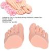 1 Pair Silicone Foot Model, Nail Art Training Display Fake Half Foot Model Pedicure Practice Silicone Foot Model (Light Skin Color) view 4