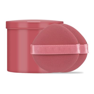 7 PCS Makeup Powder Puffs Teardrop Sponge Powder Puff Wet and Dry Powder Puff Powder Puff for Face for Daily Make-up (Pink)