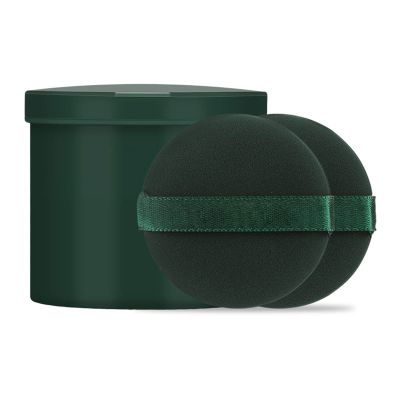 7 PCS Makeup Powder Puffs Round Sponge Powder Puff Wet and Dry Powder Puff Powder Puff for Face for Daily Make-up (Dark Green)