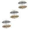 minkissy 6pcs Vintage Flower Hair Barrettes for Women Hollow Floral Design Spring Hair Clips Stylish Ponytail Accessories Detail for Daily and Special Occasions view 1