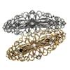 minkissy 6pcs Vintage Flower Hair Barrettes for Women Hollow Floral Design Spring Hair Clips Stylish Ponytail Accessories Detail for Daily and Special Occasions view 3