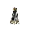 Braided MINI Gold Kid Ponytail (2) view 1