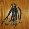 Braided MINI Gold Kid Ponytail (2) view 2