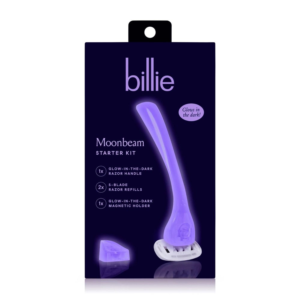 Billie Razor Shave Kit Handle, Magnetic Holder.