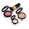 LAURA GELLER NEW YORK Daily Routine Kit (4 PC): Baked Balance-n-Brighten Foundation, Medium + Retractable Kabuki Brush + Blush-N-Brighten, Tropic Hues + Original Baked Highlighter, French Vanilla view 1