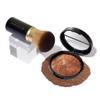 LAURA GELLER NEW YORK Get Glowing Kit (2pc): Baked Balance-n-Glow Illuminating Powder Foundation, Toffee + Airbrush Kabuki Makeup Brush view 1