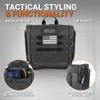 Chef Sac Tactical Toiletry Bag: Dopp Kit with 12 Compartments | Luggage Grade Zippers | MOLLE Webbing & Detachable Paracord Handle | Perfect for Travel and Outdoor Adventures view 2
