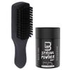 L3 Club Brush - Perfect for Hair Cutting and Fading - Gentle Yet Effective Bristle - for Barbers (Sample Powder Included) view 1