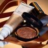 LAURA GELLER NEW YORK Ready-n-Radiant Kit (3 PC) - Baked Bronze-n-Brighten, Deep + Spackle Super-Size Skin Perfecting Primer, Champagne Glow + Retractable Angled Kabuki Brush view 3
