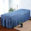 MIPOPS Premium 3-Piece Massage Sheet Set for Massage Tables, Premium Facial Bed Cover, SPA Bedspread Full Cover with Pillowcase, Stool Cover(2,190x70cm(75x28inch)) view 1