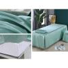 MIPOPS 4-Piece Microfiber Massage Table Sheet Set, Soft Facial Bed Cover, European Solid Color Salon Spa Massage Bed Cover(F,80x185cm(31x73inch)) view 2