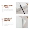 LALAFINA 2pcs Angled Eyeliner Brush Precision Brow Brush Concealer Tool for Makeup Application for Professional Beginners Portable for Travel view 3