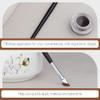 LALAFINA 2pcs Angled Eyeliner Brush Precision Brow Brush Concealer Tool for Makeup Application for Professional Beginners Portable for Travel view 4