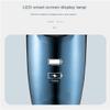 GIENEX Rechargeable Waterproof IPX7 Electric Shaver Wet & Dry Rotary Shavers for Men Electric Shaving Razors with Pop-up Trimmer, Blue view 2