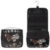 AUUXVA Hanging Toiletry Bag for Women, Suagr Skull Mushroom Travel Makeup Bag, Moon Stars Space Cosmetic Bag, Travel Essentials Bag for Women Men view 2