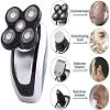 GIENEX Electric Shaver for Men, 5 in 1 Head Shavers for Bald Men Electric Rotary Razor Beard Trimmer Grooming Kit Waterproof, Faster-Charging USB Rechargeable view 2