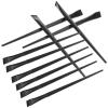 FOMIYES 12pcs Makeup Brush Angled Eyebrow Eyeshadow Applicators for Eye Makeup Application view 1