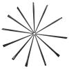 FOMIYES 12pcs Makeup Brush Angled Eyebrow Eyeshadow Applicators for Eye Makeup Application view 2