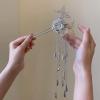 Chinese Hairpins Butterfly Tassel Hair Sticks Silver Tassel Hair Pin Vintage Flower Hair Sticks view 2