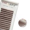 THE LASH SUPPLY Halloween Color Volume Eyelash Extensions, CC Curl, 13-18mm Length, 0.07 Thickness Multi Color, Natural and Long-lasting Curl, Mixed Color Pack, Professional Use Only view 1