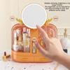 GIENEX Cosmetic Organizer, Cosmetics Storage Display Rack with Drawer & Mirror Cosmetic Storage Boxes, for Vanity, Bedroom, and Bathroom view 4