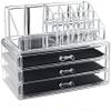 GIENEX Cosmetic Storage Box Acrylic Makeup Organizer Lipstick Powder Cosmetic Storage Box Brush Holder Transparent Jewelry Display Drawers view 1