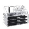 GIENEX Cosmetic Storage Box Acrylic Makeup Organizer Lipstick Powder Cosmetic Storage Box Brush Holder Transparent Jewelry Display Drawers view 2