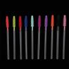100 pcs Disposable Eyebrow Brush Mascara Wand Applicator Cosmetic Brushes Eyebrow Comb for Eyelash Extension (10 color) view 1