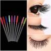 100 pcs Disposable Eyebrow Brush Mascara Wand Applicator Cosmetic Brushes Eyebrow Comb for Eyelash Extension (10 color) view 3