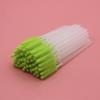 10pcs/set Disposable Eyebrow Brush Mascara Wand Applicator Cosmetic Brushes Eyebrow Comb for Eyelash Extension(dark green) view 1