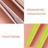 20Pcs Makeup Brush with Soft Safe Fiber Hair and Plastic Handle, Durable Cosmetic Brush with Aluminium Ferrule, Multipurpose Powder Brush For Powder Eye Shadow Blush (Fluorescent Green) view 4