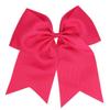 Hot Pink - Big Cheer Bows Cheerleading Hair Bow Lot Cute Ribbon Cheap Blanks Custom White view 1