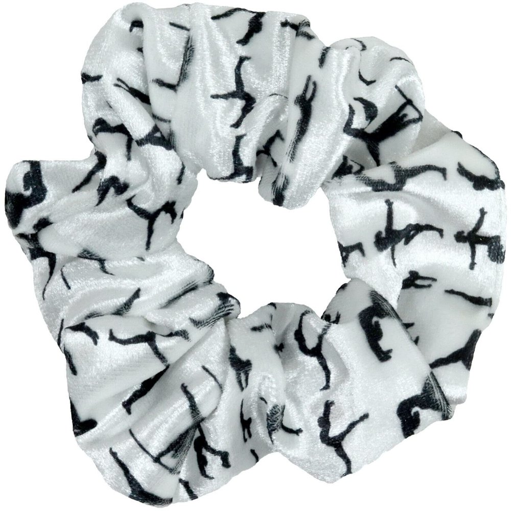 Gymnastics - Cute Handmade U Pick Scrunchies Gymnastics Pack Velvet Satin Hair Scrunchie Lot