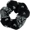 Bandana Black Cotton - Cute Handmade U Pick Scrunchies Gymnastics Pack Velvet Satin Hair Scrunchie Lot view 1