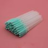 100 pcs Disposable Eyebrow Brush Mascara Wand Applicator Cosmetic Brushes Eyebrow Comb for Eyelash Extension (Mint green) view 1