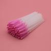 100 pcs Disposable Eyebrow Brush Mascara Wand Applicator Cosmetic Brushes Eyebrow Comb for Eyelash Extension (pink) view 1