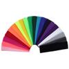 12 Wide Cotton Headbands 2" Stretch Absorbent Soft Sport Headband view 1