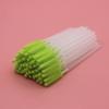 100 pcs Disposable Eyebrow Brush Mascara Wand Applicator Cosmetic Brushes Eyebrow Comb for Eyelash Extension (dark green) view 1