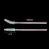 100 pcs Disposable Eyebrow Brush Mascara Wand Applicator Cosmetic Brushes Eyebrow Comb for Eyelash Extension (dark green) view 2