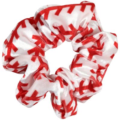 Baseball Seam - Cute Handmade U Pick Scrunchies Gymnastics Pack Velvet Satin Hair Scrunchie Lot
