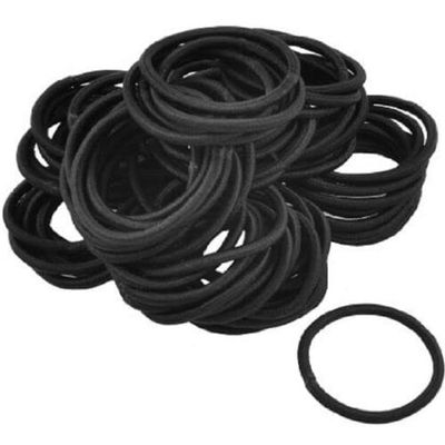 100 Thick Hair Ties Elastics Ponytail Holders Elastic Bands Bulk Lot Wholesale