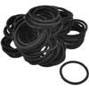 100 Thick Hair Ties Elastics Ponytail Holders Elastic Bands Bulk Lot Wholesale view 1