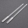 FOMIYES 3pcs Stainless Steel Nail Files Nail Trimming Tools for Salon and Home Use Double-Sided Fingernail Files for Natural view 4