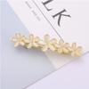 Vintage Hair Barrettes, Handmade Opal Hair Clips French Crystal Flower Hairpin Hair Accessories for Women Girl view 4