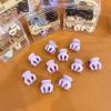 10pcs Little Hair Clips,Cute Claw Clips Non Slip Hair Clamps Barrettes Hair Styling Accessories for Teens Women (Purple) view 1